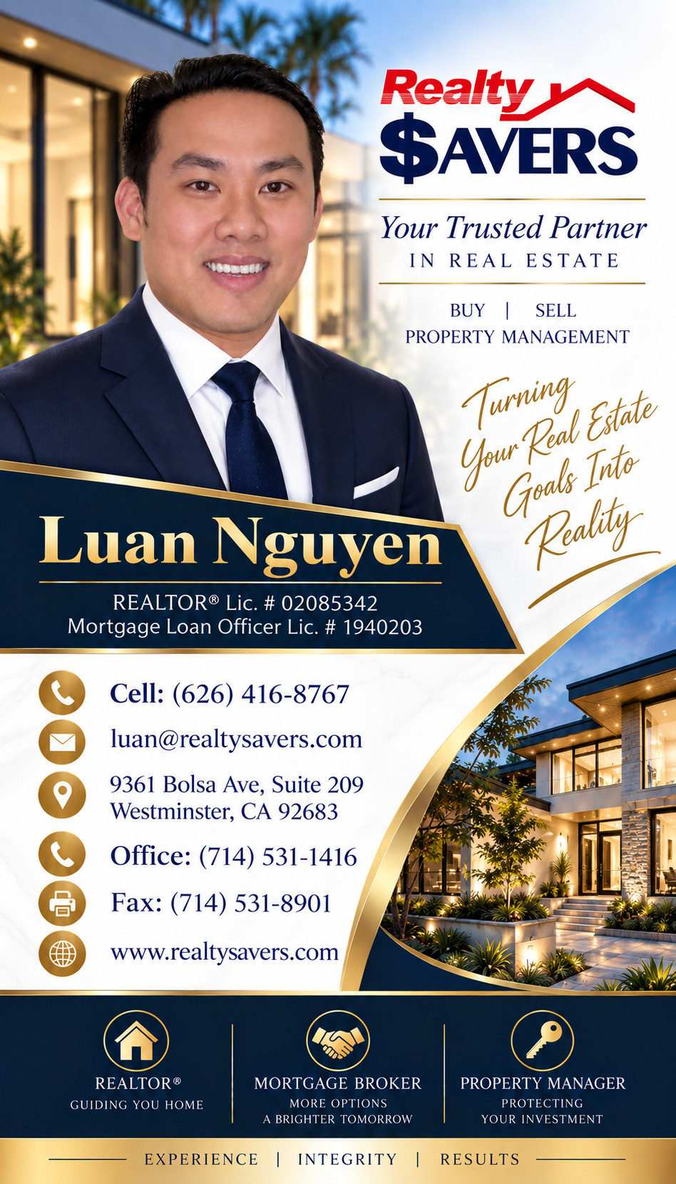 Luan Kinh Nguyen - Realty Savers professional profile